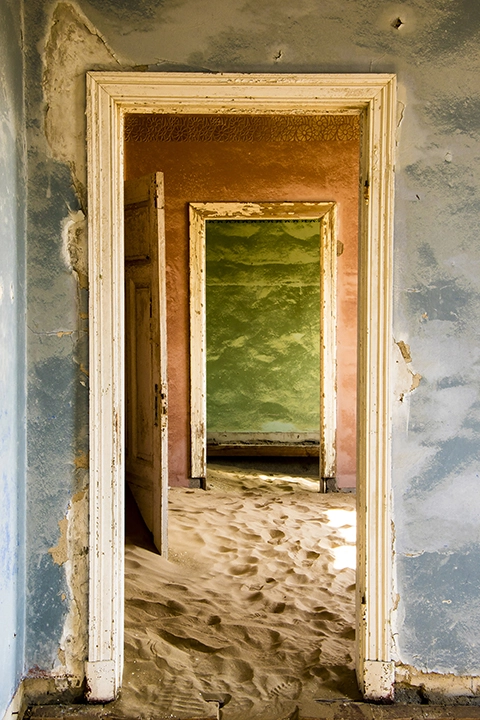 Doorways - Metal Art Print