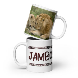 Snuggle Time – 20 oz Ceramic Mug by Paul Renner