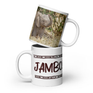 Jambo! – 20 oz Ceramic Mug by Paul Renner