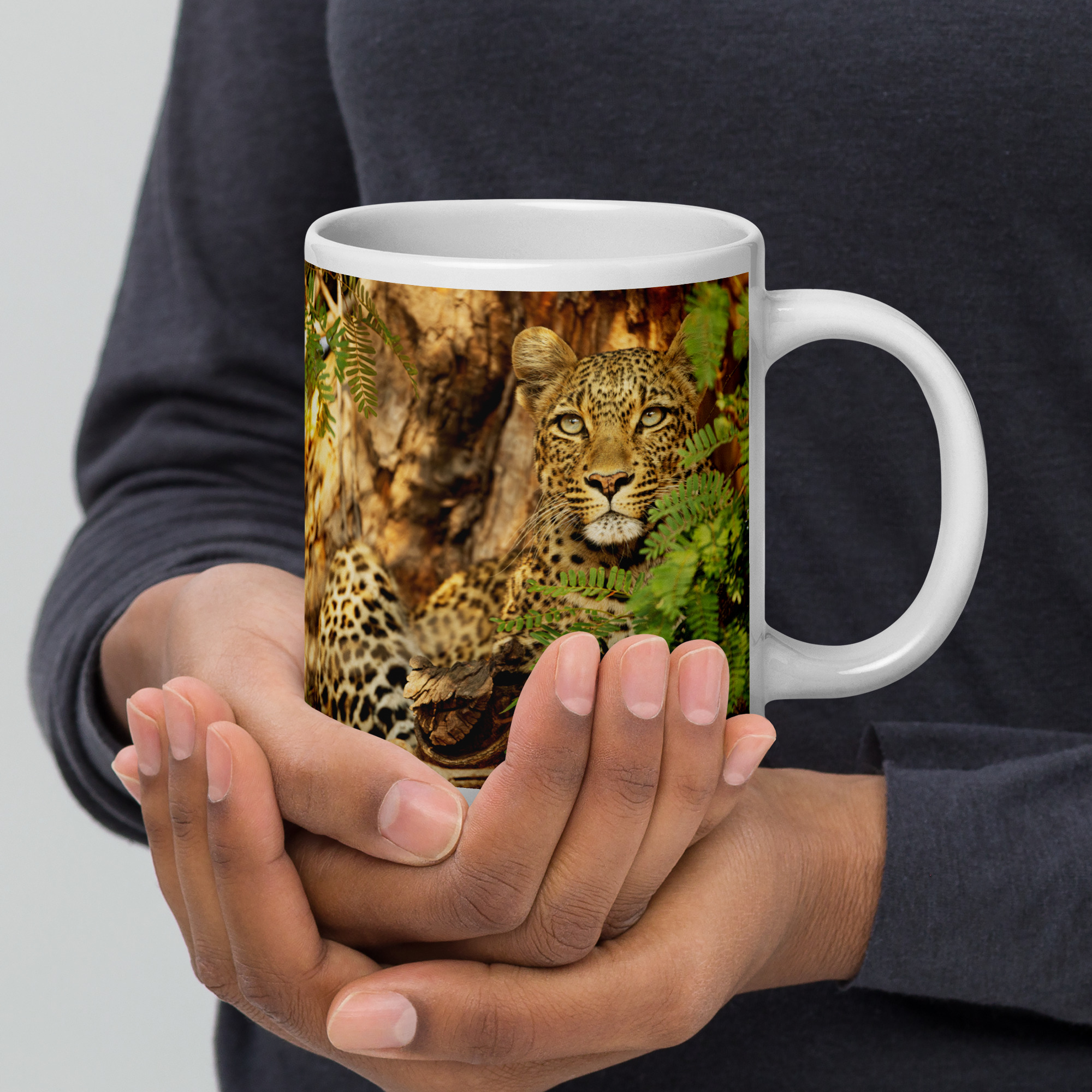Supreme Huntress – 20 oz Ceramic Mug by Paul Renner - Image 3